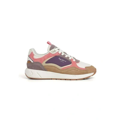 Afbeelding van Pepe Jeans Sneakers laag, Dames, Maat: 40, Tobacco brown Schoenen