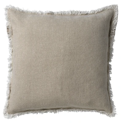 Afbeelding van Dutch Decor BURTO Kussenhoes van gewassen katoen Pumice Stone 45x45 cm beige