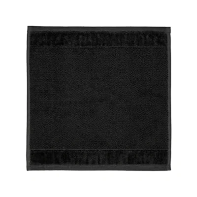 Afbeelding van MÖVE Bamboo Luxe handdoeken, 30 x cm, Made in Germany, 60% katoen, 40% viscose, bamboepulp, zwart (zwart)