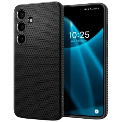 Afbeelding van Spigen Liquid Air TPU Back Cover Zwart Samsung Galaxy S24+