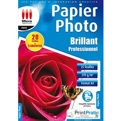 Afbeelding van Professioneel fotopapier (15) 260 g 5760 dpi