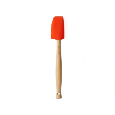 Afbeelding van Le Creuset Silicone Premium Kleine Spatel In Oranjerood