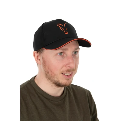 Image de Fox Casquette Baseball Noir Orange