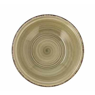 Afbeelding van Diep bord Quid Natura Vita Keramisch Groen (ø 21,5 cm) (12 Stuks)