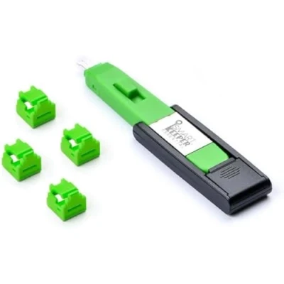 Afbeelding van Smart Keeper Essential RJ11 Port Lock (4x) + Key Mini (1x) Groen