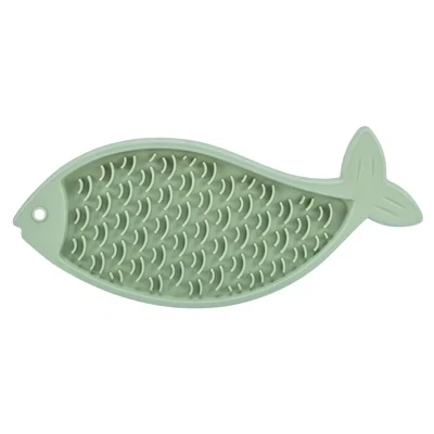 Afbeelding van Trixie Lick&#039;n&#039;snack Plaat Siliconen Petrol 28 CM