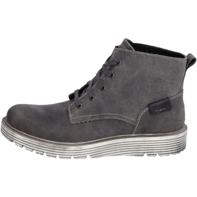 Afbeelding van Josef Seibel Cooper Asphalt Kombi Veterboots, Heren, Maat: 41, Asphalt/kombi Leer