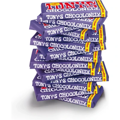Afbeelding van Tony&#039;s Donkere Melk 15 Repen