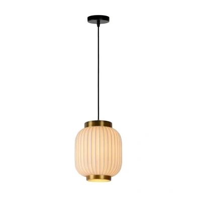 Image de Lucide Gosse Suspension Ø 19,5 Cm 1xe27 Blanc