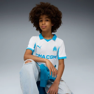 Image de Maillot HomeÂ 25/26 Olympique de Marseille Enfant et Adolescent