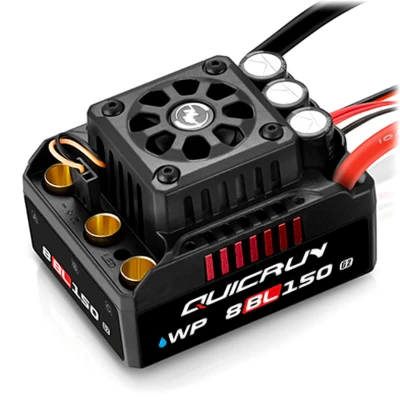 Afbeelding van Hobbywing QuicRun WP8BL150 G2 Brushless ESC 150A 3 6s for 1:8
