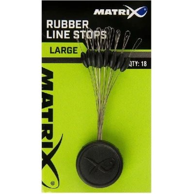 Afbeelding van Matrix Rubber Line Stops (18 pcs) Maat : Medium