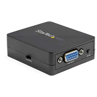 Afbeelding van VGA to RCA Adapter Startech VGA2VID2 Black