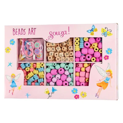 Afbeelding van Souza for kids diy armbanden maken gele mix