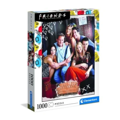 Afbeelding van Clementoni Puzzel Friends 28 X 37 Cm Karton 1000 Stukjes