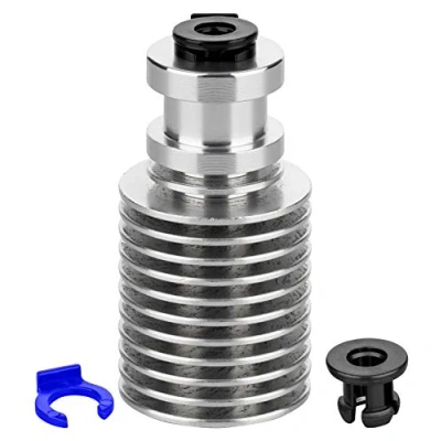 Afbeelding van Turmberg3D V6 koellichaam / Heatsink upgrade compatibel met E3D 1,75 mm en directe hotends klem clips