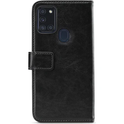 Afbeelding van Mobilize Elite Gelly Wallet Book Case Samsung Galaxy A21s Black