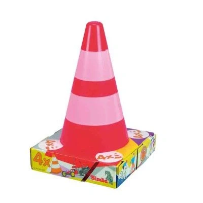 Image de Simba Toys 107401522 Set de 4 pylones orange et blanc