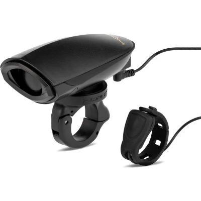 Afbeelding van Hornit dB140 v3 Fietsbel met Geluidseffecten Zwart