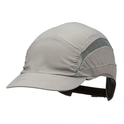 Afbeelding van 3M First Base 3 Bump Cap 2030607, Classic, grijs, gereduceerd vizier, 55 mm