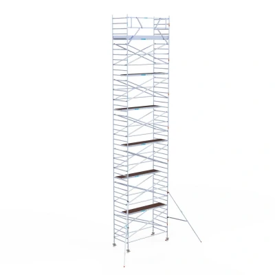 Afbeelding van Professionele rolsteiger 135x305x14.20m werkhoogte