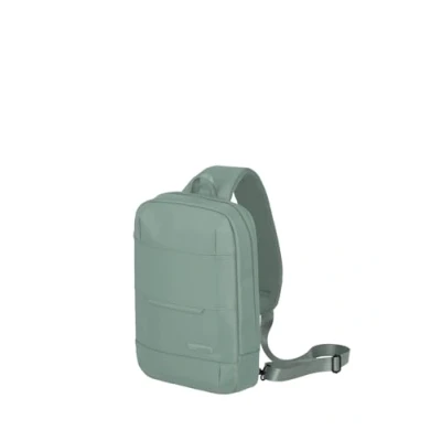 Afbeelding van travelite Slingtas Workfloow Cross Over Bag Sage Mintgroen