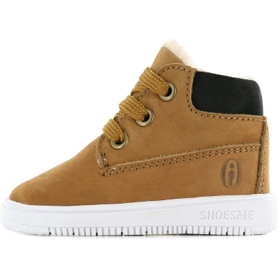 Afbeelding van Shoesme Sneakers laag voor kinderen, Maat: 22, Brown Leer en imitatieleer