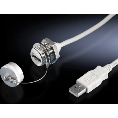 Afbeelding van Rittal SZ 2482.210 Interface verlenging USB A Messing 1 stuk(s)
