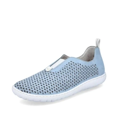 Afbeelding van Rieker 52866 MocassinDames, Blauw 10