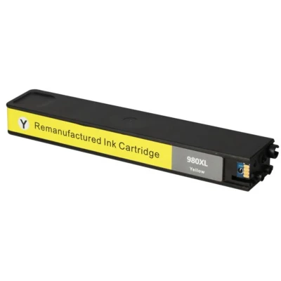 Afbeelding van Huismerk HP 980 (D8J09A) Inktcartridge Geel