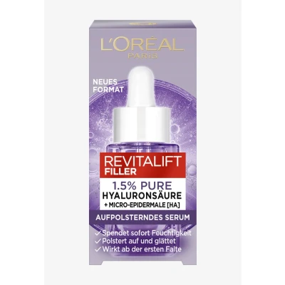 Afbeelding van L&#039;Oréal Paris Skin Revitalift Filler Antiaging Serum Serum, Dames, Maat: 15 ml,
