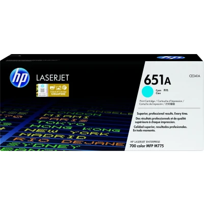 Afbeelding van HP 651A (CE341A) Toner Cyaan