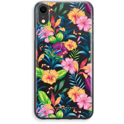Afbeelding van Case Company® hoesje geschikt voor iPhone XR Tropisch 2 Soft Cover Telefoonhoesje Bescherming aan alle Kanten en Schermrand