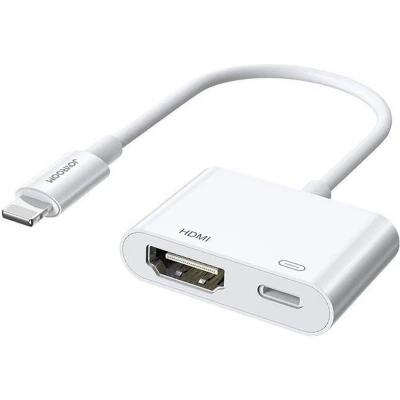 Afbeelding van JOYROOM Lightning naar Hdmi Adapter Voor iPhone of iPad wit