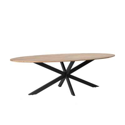 Afbeelding van Eettafel Oslo Ovaal Naturel 210 cm