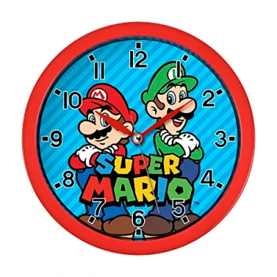 Afbeelding van SUPER MARIO Wall Clock Wandklok 24cm