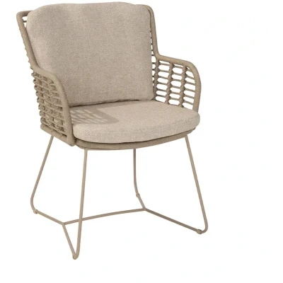 Afbeelding van Fabrice tuinstoel latte 4 Seasons Outdoor