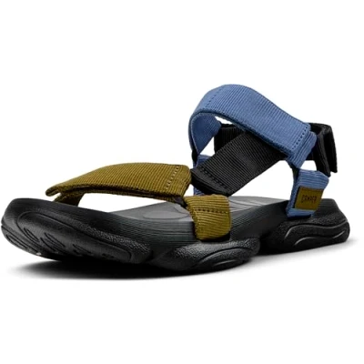 Afbeelding van Camper Outdoorsandalen, Dames, Maat: 44, Schwarz blau Textiel