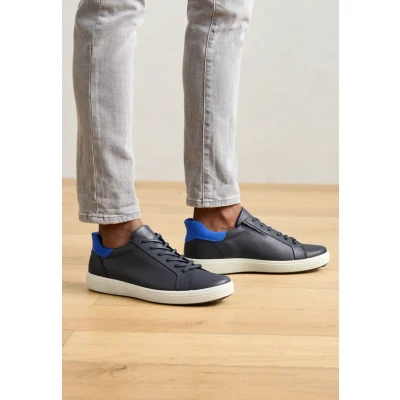 Afbeelding van Ecco Soft 7 heren sneaker Donkerblauw Maat 42