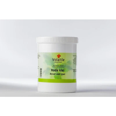 Afbeelding van Rode klei, poeder 500 gr