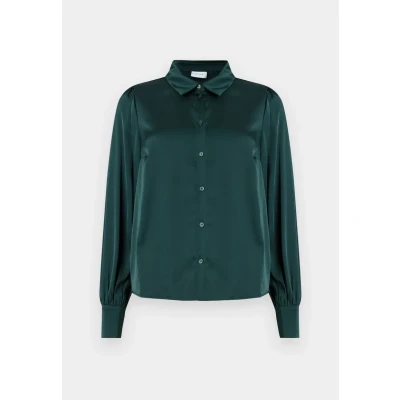 Afbeelding van VILA Blouse Enna Ravenna Donker groen 44