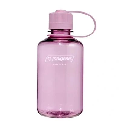Afbeelding van Nalgene Narrow Mouth Bottle drinkfles 500ml BPA free SUSTAIN Cherry Blossom