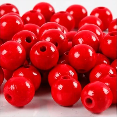 Afbeelding van Creotime Kralen 12 Mm 40 Stuks Rood