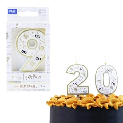 Image de PME Harry Potter Bougie d&#039;anniversaire numéro 9