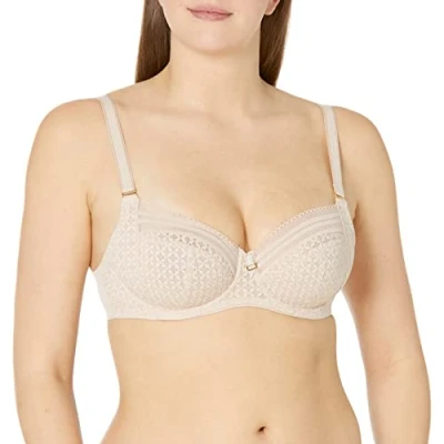 Afbeelding van Freya Viva Lace Underwire Side Support Bra Dames BH met volledige afdekking, Beige