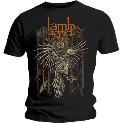 Afbeelding van Lamb Of God Crow Heren T shirt M Zwart