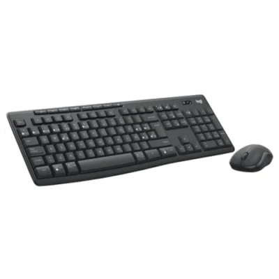 Image de Logitech MK370 Combo for Business Ensemble clavier et souris sans fil Bluetooth LE QWERTY Espagnol graphite