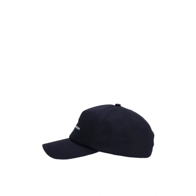 Afbeelding van Tommy Hilfiger Th Foundation Soft 6 Panel Cap Am0am13162 Herenkap, Wit (Space Blue), Eén maat