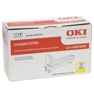 Image de OKI Jaune original kit tambour pour C5650dn 5650n 5750dn 5750n
