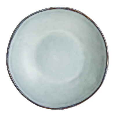 Afbeelding van Organic by Dutch Rose Amsterdam Diep Bord Blauw 23.5 cm